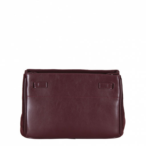 Сумка женская кожаная 6463BDAA wine red Baidou