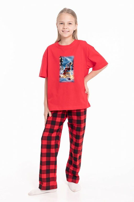 Футболка М225120Пк красный