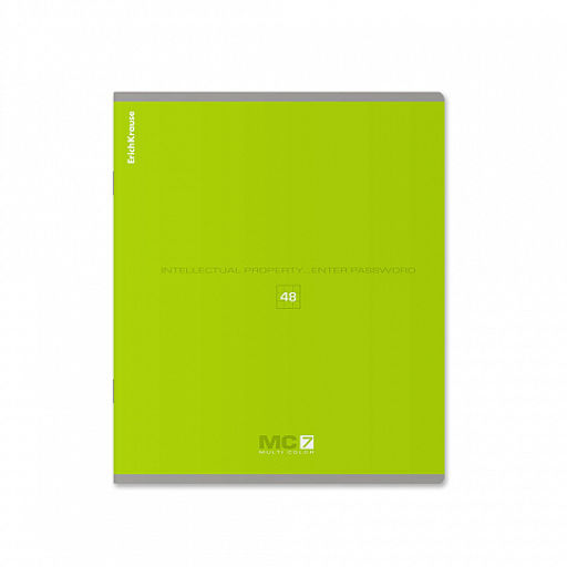 Цена за 100 шт. Тетрадь общая ученическая ErichKrause MC-7, 48 листов, линейка  фото 7