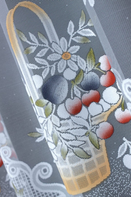 Метраж,
 арт. 317040/160, Корзинки с вишней, яркий рисунок - Firanka фото 2