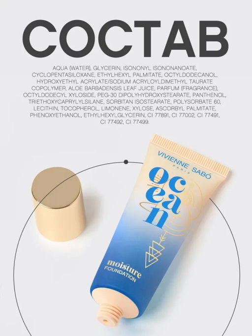 Vivienne Sabo Увлажняющая тональная основа для лица Ocean 02 теплый бежевый фото 10