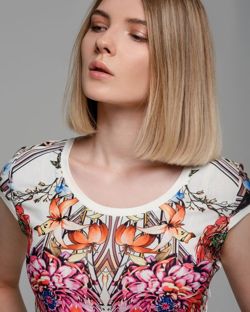 Футболка с рукавом крыло 02.13.1 - Elena sorti фото 2