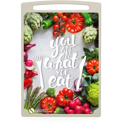 PRACTIC - доска разделочная L с декором - Полимербыт фото 2