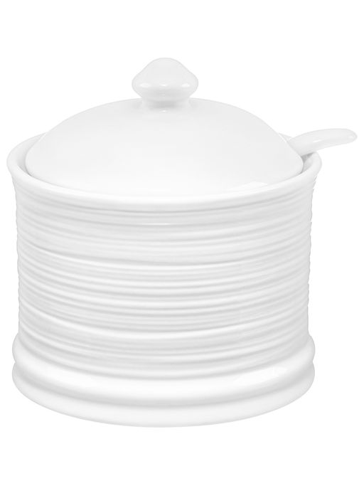 Сахарница 250 мл 9*9*10 см Шелк, с ложкой - Elan gallery фото 8