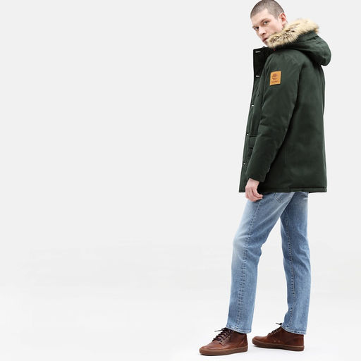 Куртки Timberland Parka Scar Ridge зеленая  фото 3
