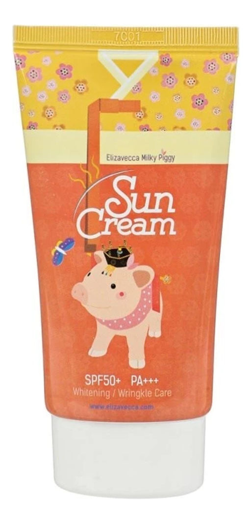 Elizavecca Milky Piggy Sun Cream 50g - Солнцезащитный крем с коллагеном
