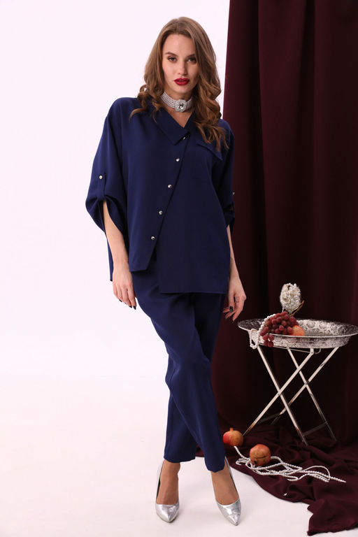 Костюм NIKVA н901-1 сапфир  фото 4