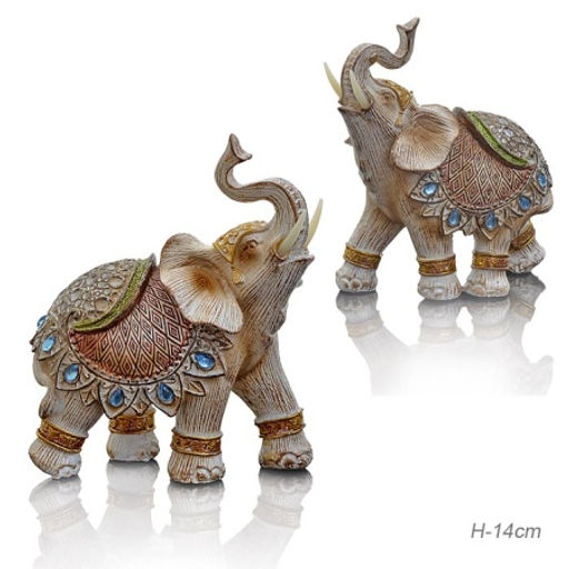 Статуэтка Слон 14 см / 24507 /уп 72/