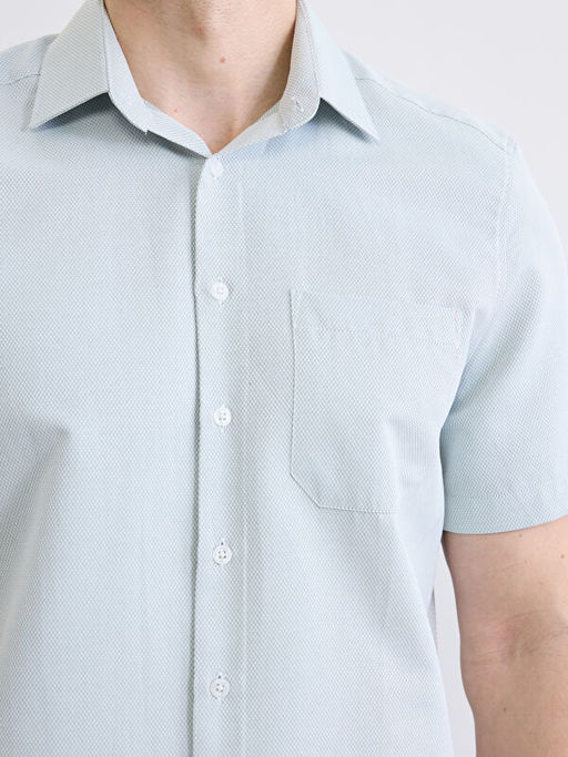 Regular Fit Desenli Erkek G?mlek