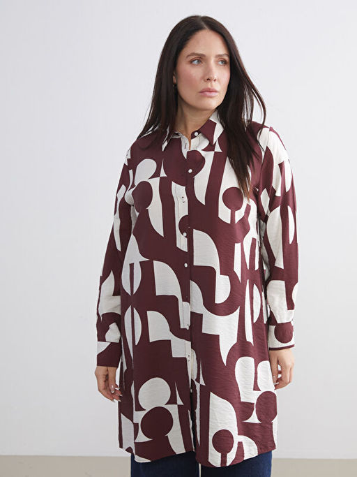 Desenli Kad?n G?mlek Tunik