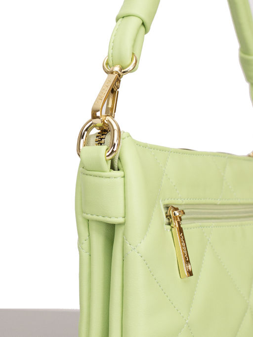 LACCOMA сумка Луиза-Ф826-мятный эко кожа хлопок