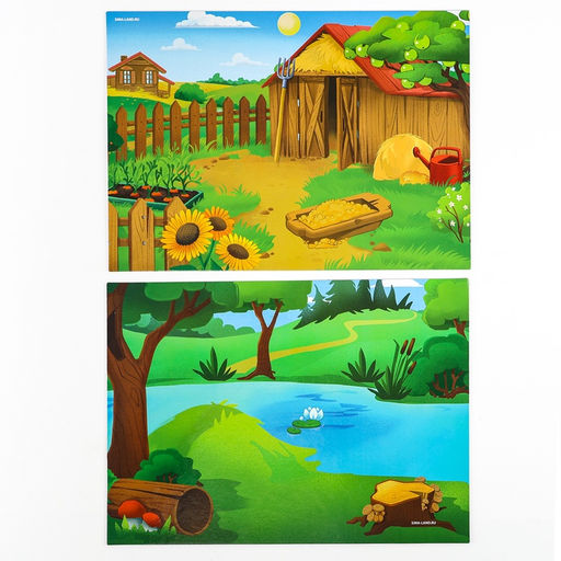 Настольная магнитная игра для малышей Животные, 28 х 20 см - Школа талантов фото 8