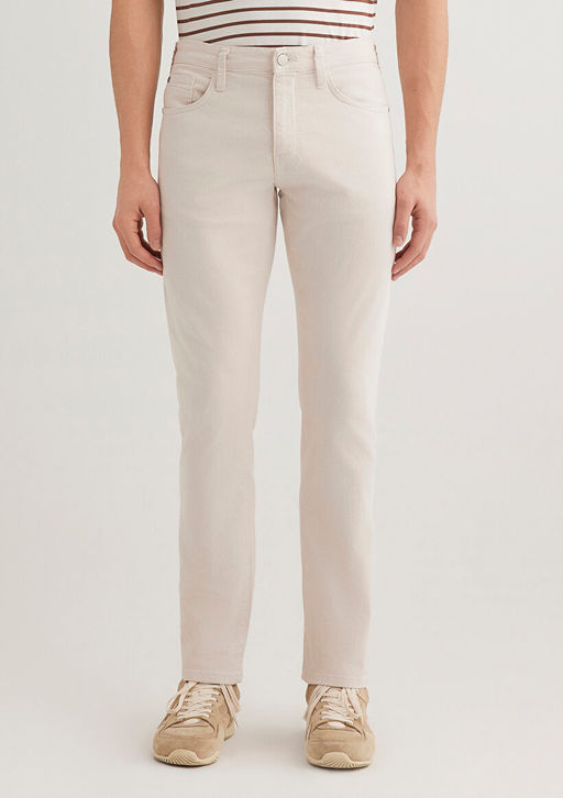 Jake Ekru Comfort Gabardin Pantolon - Mavi фото 4