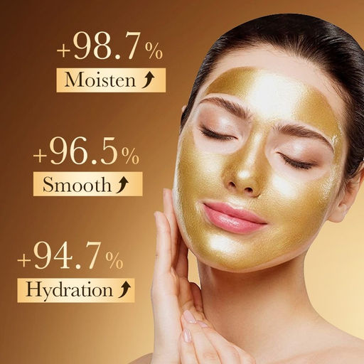 SADOER Очищающая маска-пленка для лица Gold Collagen Gold Mask, 100гр.  фото 2