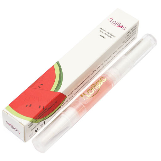 Масло для кутикулы в карандаше Lorilac 5 ml Арбуз  фото 3