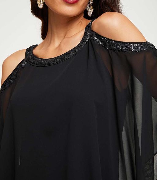 Платье, черное - Patrizia dini фото 7