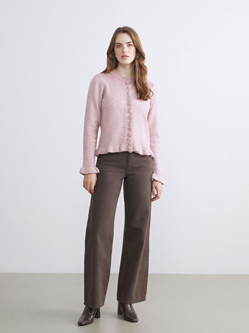 Bisiklet Yaka Kad?n Triko H?rka