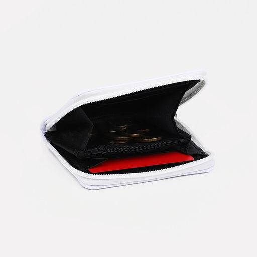 Кошелёк детский на молнии, цвет белый - Simaland фото 2