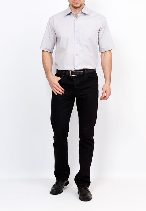 Сорочка мужская короткий рукав GREG Gb320/309/GR  фото 2