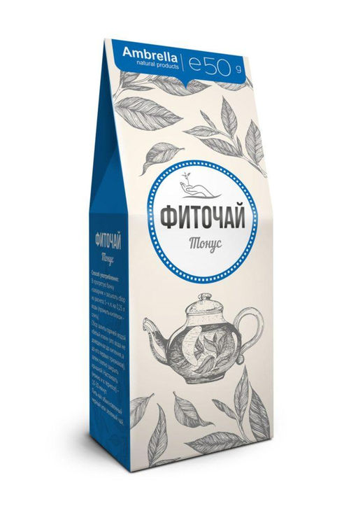 Амбрелла Чайный напиток "ТОНУС" Утренний, 50 г