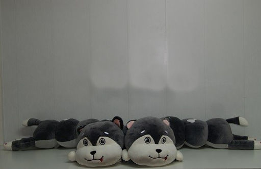 Мягкая игрушка Хаски гусеница батон длинный 110 см (арт. 090/110) - Storyland фото 2