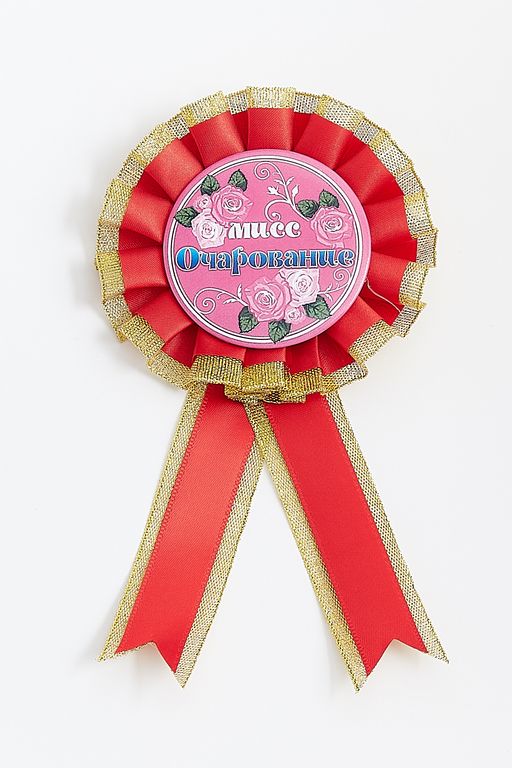 Значок на булавке с лентой Ассорти на блистере (12 шт) RN-057 - Больше подарков фото 2