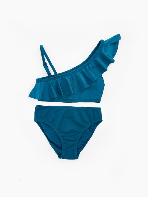 F?rf?r Detayl? K?z ?ocuk Bikini