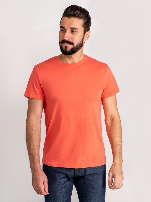 Футболка мужская короткий рукав GREG G145-RD-9012_R (коралл)  фото 6