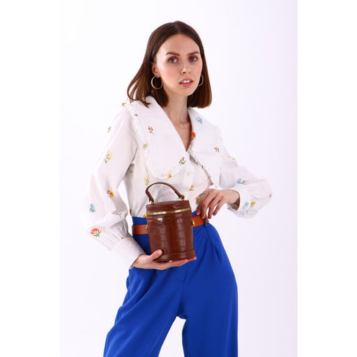 Кросс-боди на молнии, цвет коричневый - Simaland фото 4