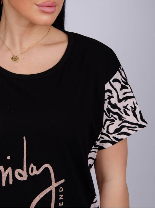 Платье "Иволга" зебра, трикотаж