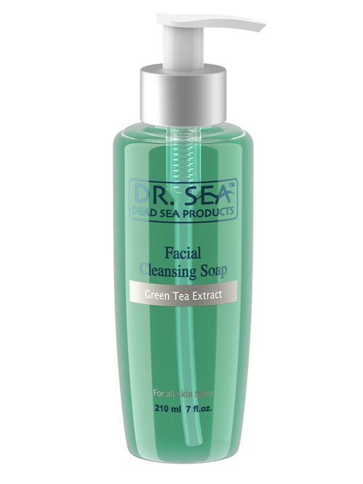 216 DS Мыло очищающее для лица с экстрактом зеленого чая 210 мл