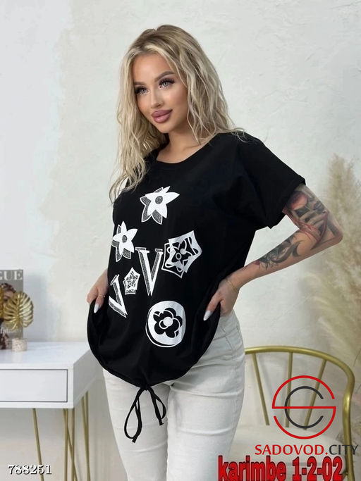 Женская футболка с принтом - Kinoki фото 7
