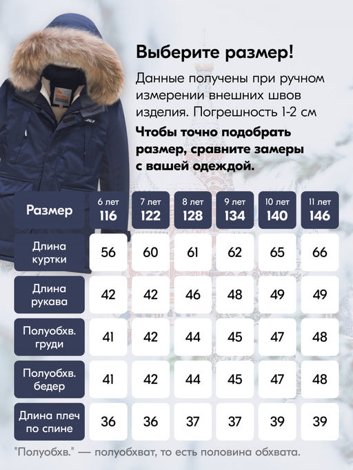 Куртка парка зимняя детская подростковая для мальчика с капюшоном и мехом темно-синего цвета 9441TS