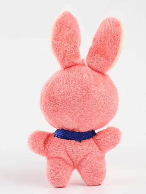 Мягкая игрушка Заяц, розовая, 10?7?5 см - Milo toys фото 3