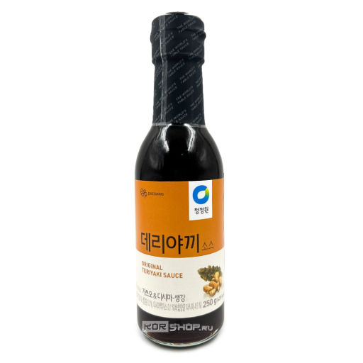 Соус Терияки премиум Premium Teriyaki Sauce Daesang, Корея, 250 г Акция