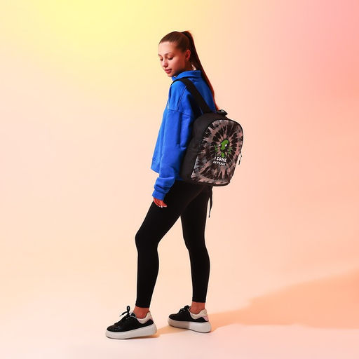 Рюкзак текстильный Инопланетянин, 38х14х27 см, цвет чёрный - Nazamok фото 7