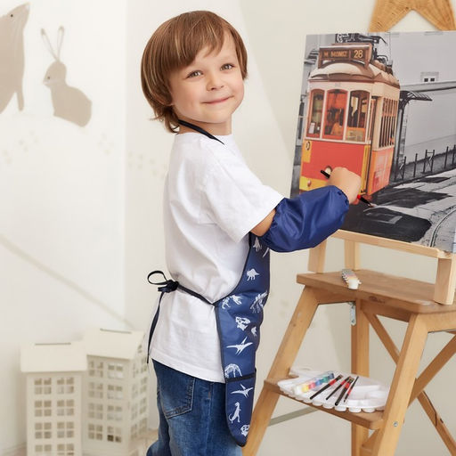 Фартук детский с нарукавниками Этель Dino time, 49 х 39 см  фото 4