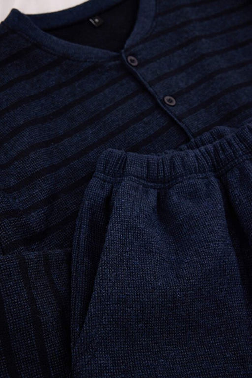 Indigo Regular Dokulu Homewear Pijama Tak_m_ TMNAW26PT00042 - Trendyolmilla фото 2