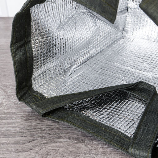 Сумка с эффектом сохранения холода, тепла/термосумка / DFB204green /уп 127/ 20x15x24 см, 5,5 л - Галеонтрейд фото 3