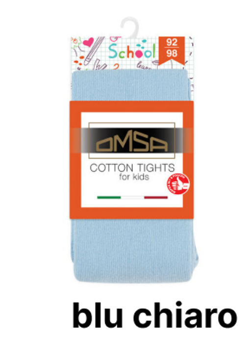 OMSA kids Collant 11С01-3 колготки дет. гладь - blu chiaro  фото 2