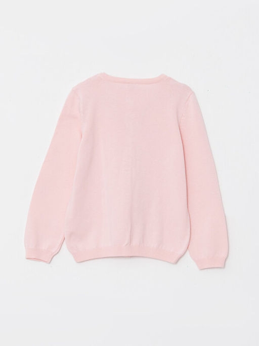 Bisiklet Yaka Basic Uzun Kollu K?z ?ocuk Triko H?rka - Waikiki фото 2