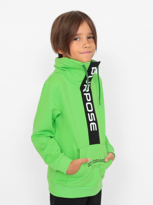 CRB wear/CWKB 90208-36 Костюм для мальчика (толстовка, брюки),лайм/Ex.Cherubino  фото 3