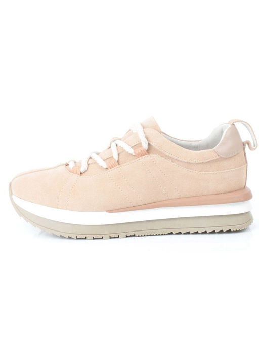 03-5950-6 BEIGE Полуботинки женские (натуральная замша)
