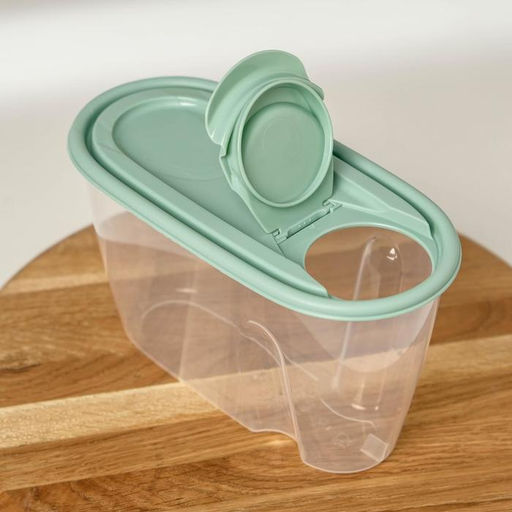 Ёмкость для хранения сыпучих продуктов, 900 мл, пластик, МИКС