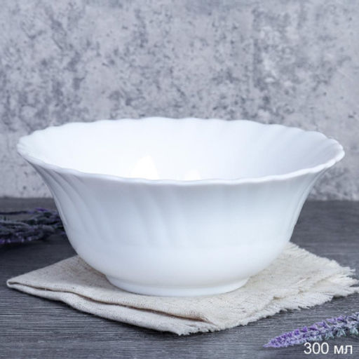 Салатник 300 мл 125 мм белый / LHBW-50XN (WHITE) /уп 6/72/ - Галеонтрейд фото 4