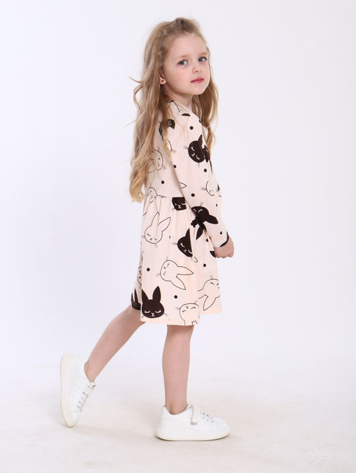 ПЛ163 Платье Злата 2 (Молочный) - Милаша фото 5