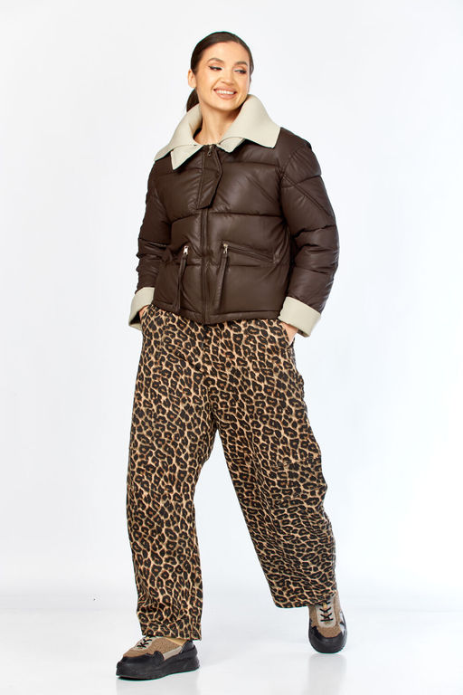 Куртка SHETTI 2214 шоколад  фото 9