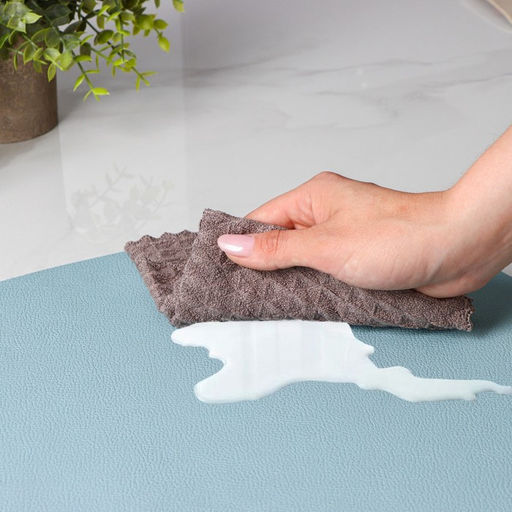 Салфетки сервировочные на стол Доляна «Тэм», 44×35 см, 4 шт., голубые