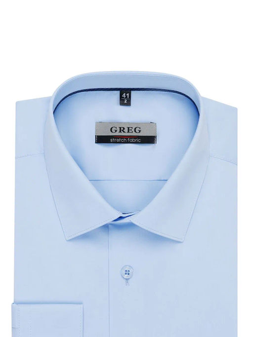 Сорочка мужская длинный рукав GREG 210/117/0197/1p STRETCH_TW  фото 3