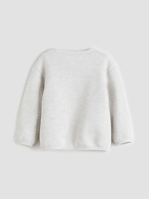 Bisiklet Yaka K?z Bebek Sweatshirt ve Tayt 2li